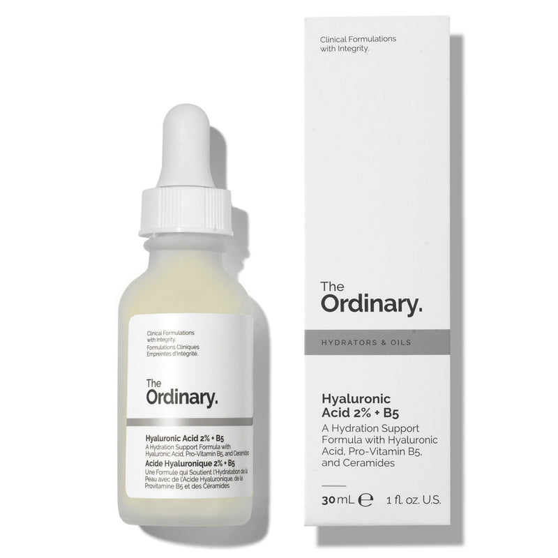 Serum The Ordinary Hyaluronic Acid 2% + B5 Cấp Nước và Phục Hồi Da