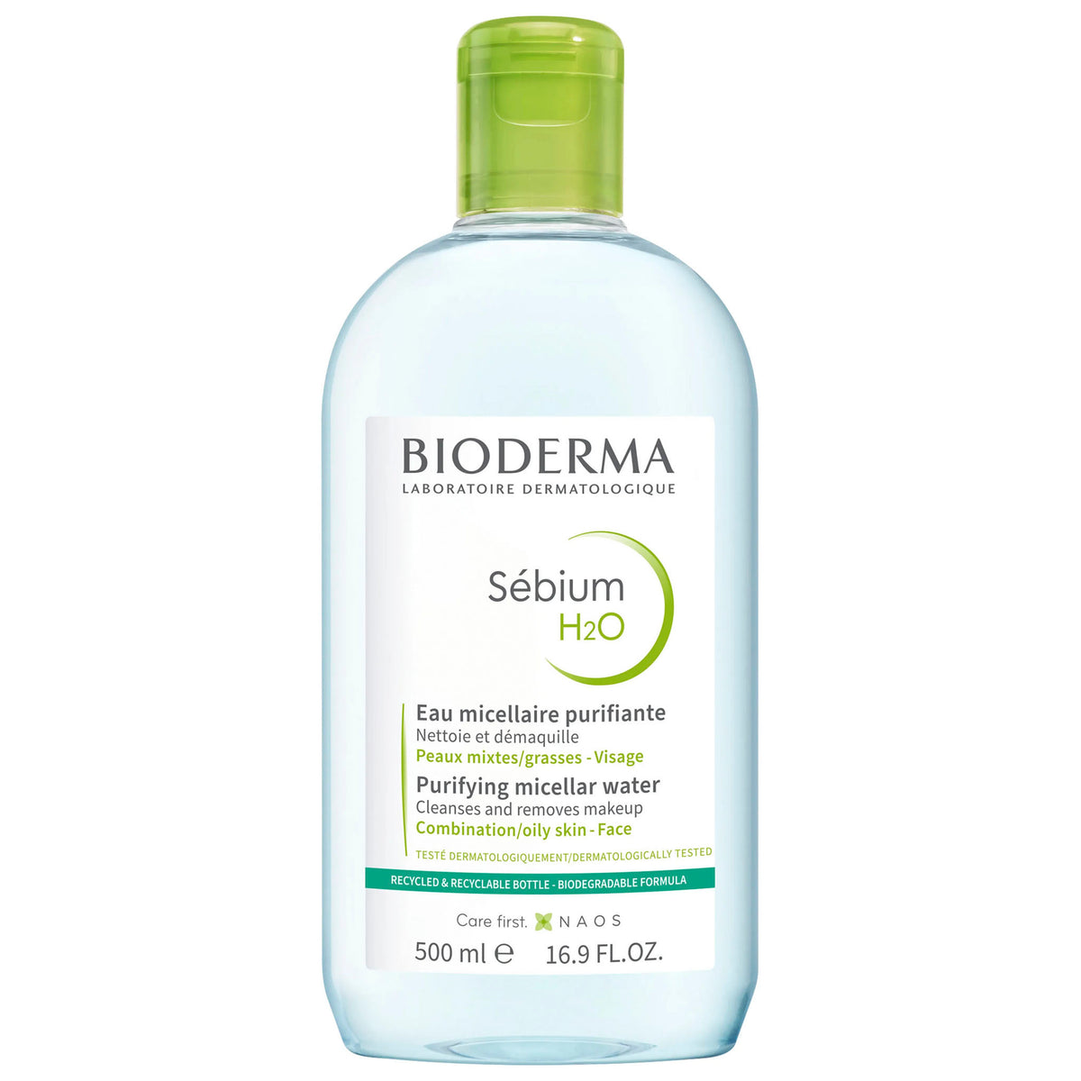 Nước Tẩy Trang Bioderma Sebium H2O Cho Da Dầu Mụn