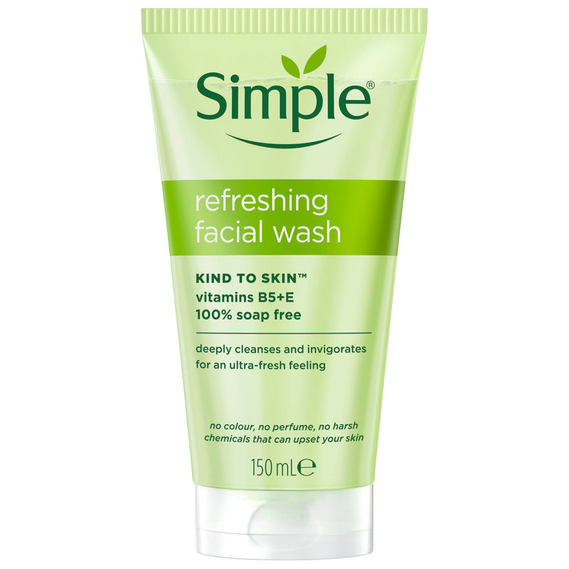 Sữa Rửa Mặt Simple Refreshing Cho Da Nhạy Cảm 150ml