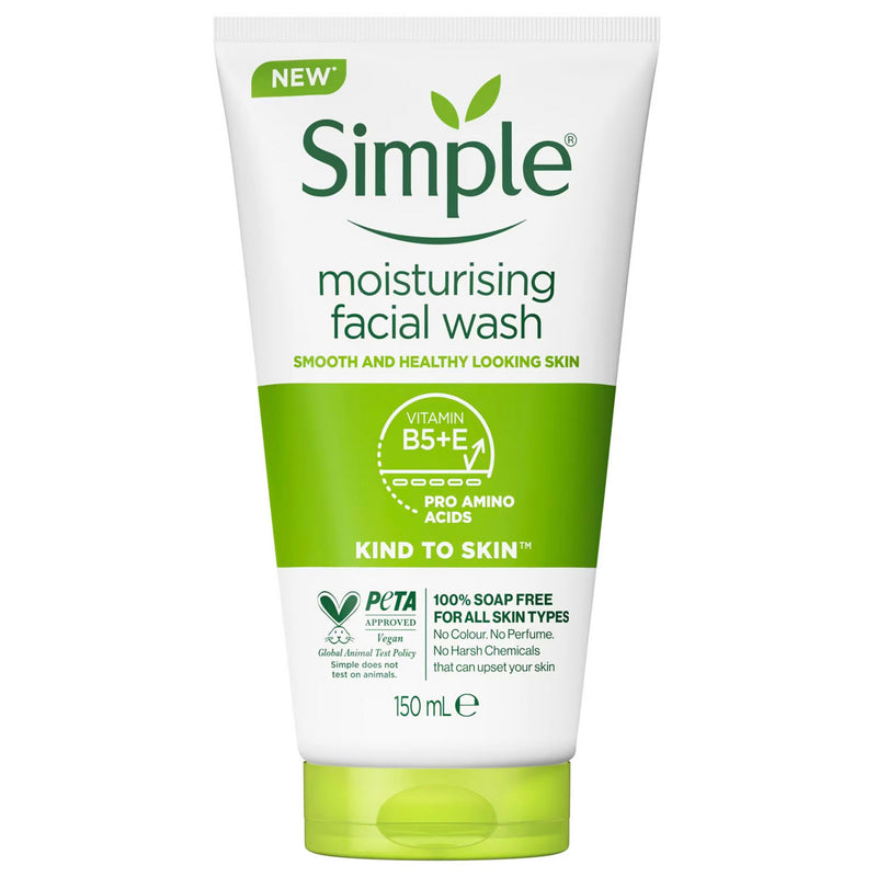 Sữa Rửa Mặt Simple Moisturising Cho Da Khô 150ml