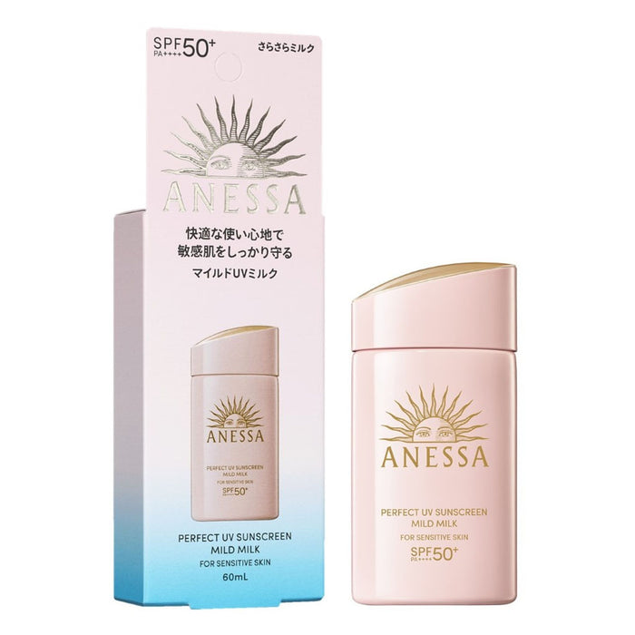 Kem Chống Nắng Anessa Perfect UV Sunscreen Mild Milk SPF 50+ 60ml