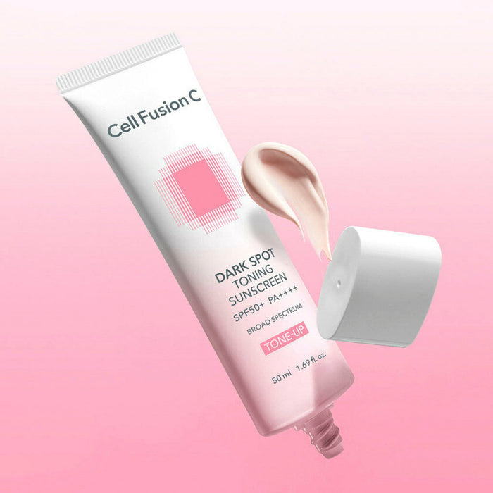 Kem Chống Nắng Cell Fusion C  Dark Spot Toning SPF 50+ Nâng Tông Da 50ml