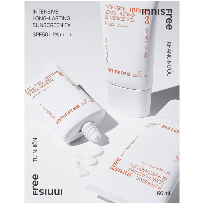 Kem Chống Nắng Innisfree Intensive Long-Lasting EX SPF50+ 60ml