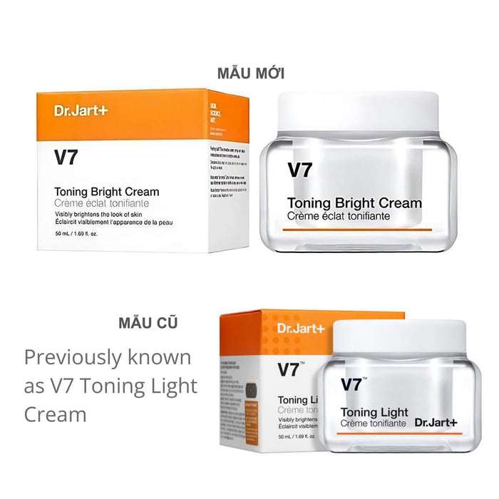 Kem Dưỡng Trắng Dr.Jart+ V7 Toning Bright Cream