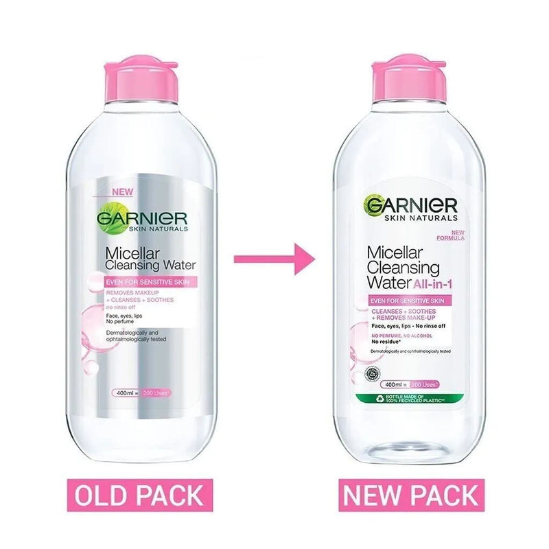 Nước Tẩy Trang Garnier All-in-1 Cho Da Nhạy Cảm 400ml