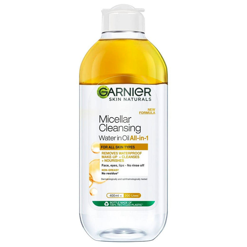 Nước Tẩy Trang Garnier Water in Oil Sạch Sâu 400ml