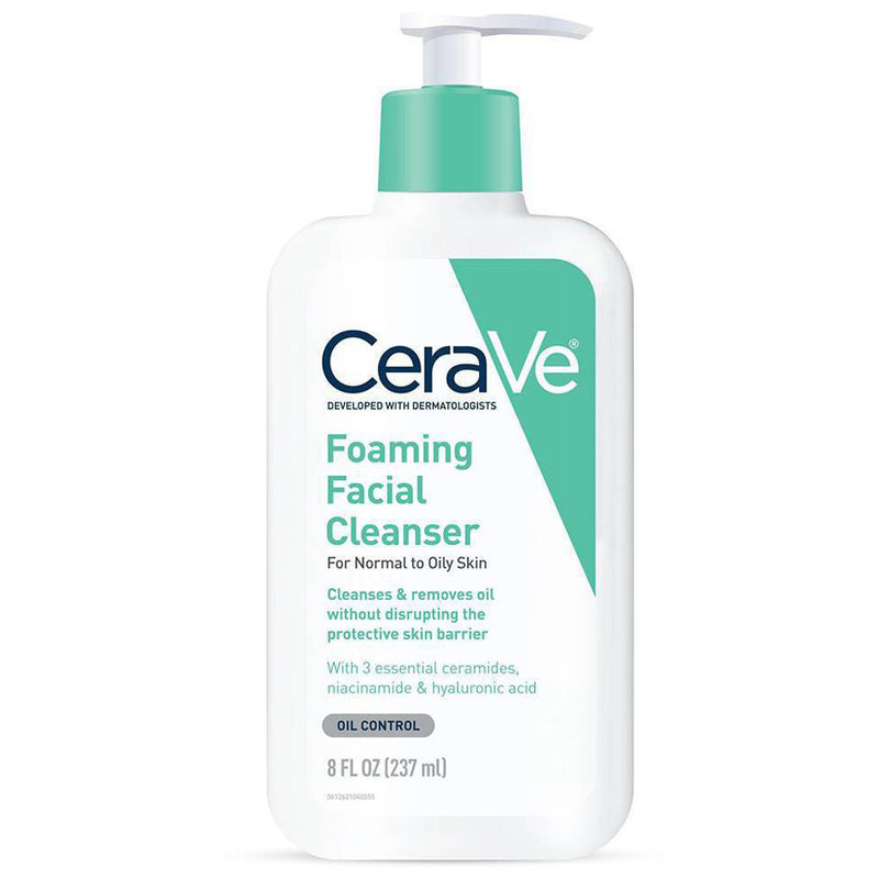 Sữa Rửa Mặt CeraVe Foaming Cho Da Dầu