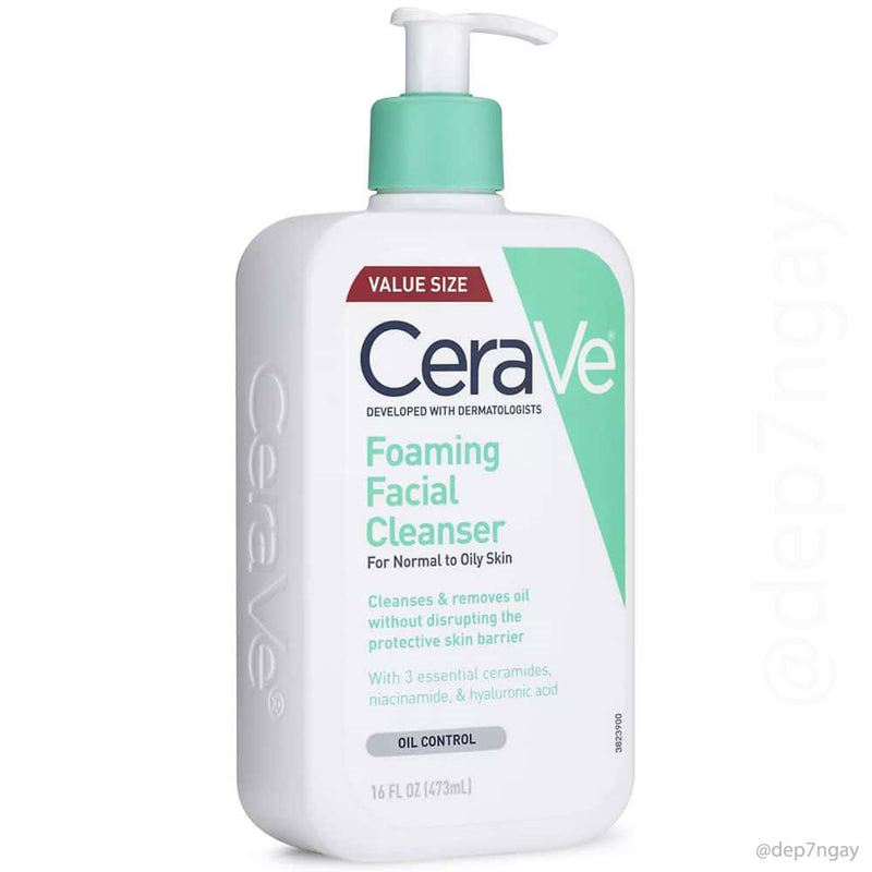 Sữa Rửa Mặt CeraVe Foaming Cho Da Dầu