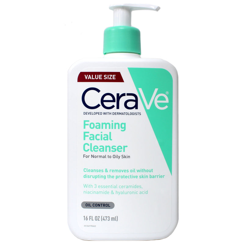 Sữa Rửa Mặt CeraVe Foaming Cho Da Dầu