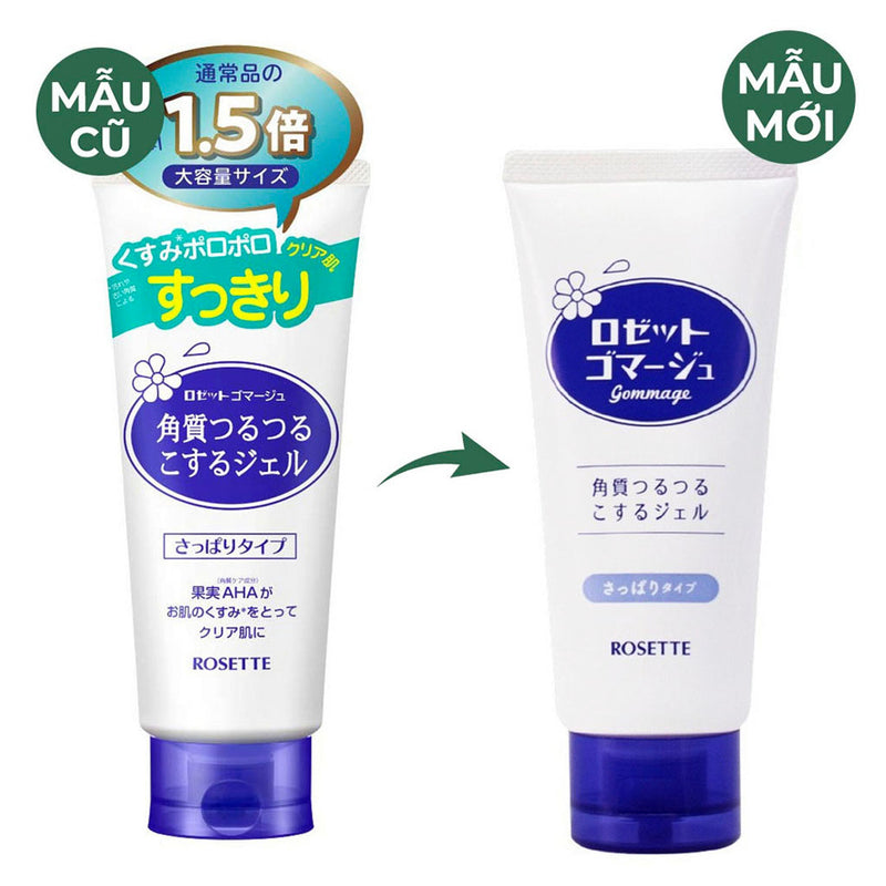 Tẩy Tế Bào Chết Rosette Gommage Clear Peel (xanh) 120g