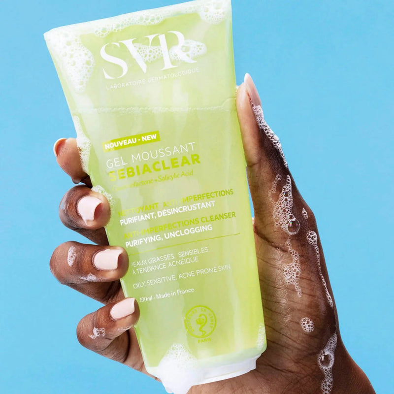 Sữa Rửa Mặt SVR Sebiaclear Gel Moussant Cho Da Dầu Mụn
