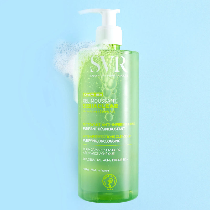 Sữa Rửa Mặt SVR Sebiaclear Gel Moussant Cho Da Dầu Mụn