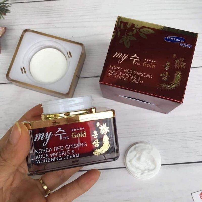 Kem Sâm Hàn Quốc My Gold Korea Dưỡng Trắng, Ngừa Lão Hóa Da 50ml