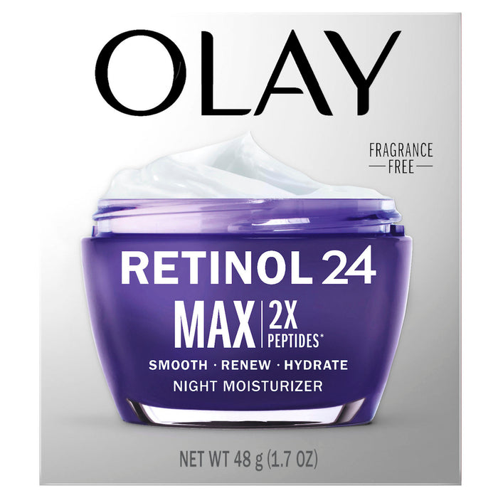 Kem Dưỡng Ẩm Olay Retinol 24 Max Night Hydrating Moisturizer 48g