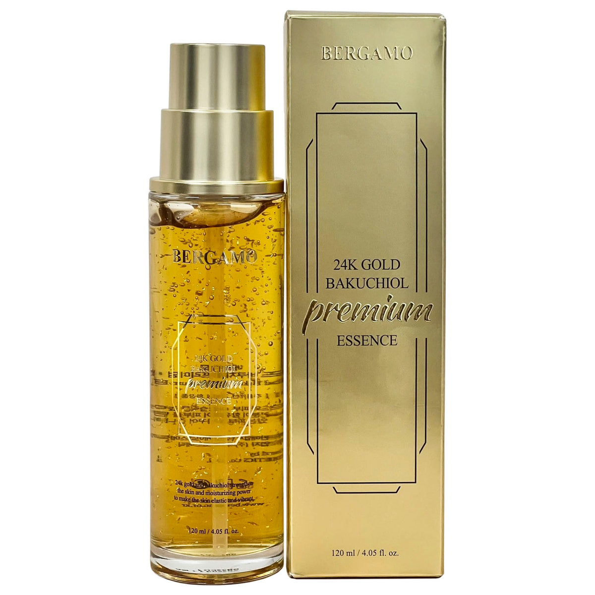 Tinh Chất Vàng Bergamo 24K Gold Bakuchiol Premium 120ml