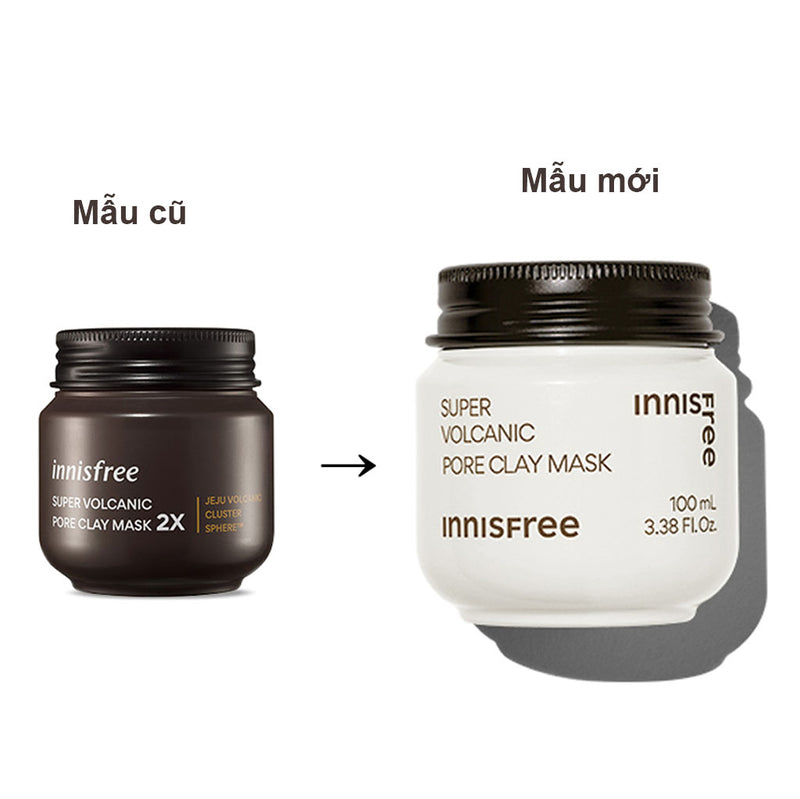 Mặt Nạ Đất Sét Innisfree Super Volcanic Pore Clay Mask 100ml