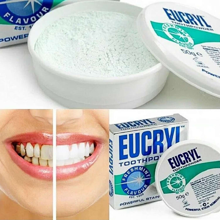 Bột tẩy trắng răng Eucryl Tooth Powder 50g