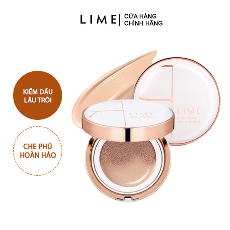 Phấn Nước Lime Real Cover Pink Cushion 20g