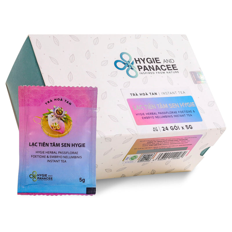 Trà Hòa Tan Lạc Tiên Tâm Sen Hygie