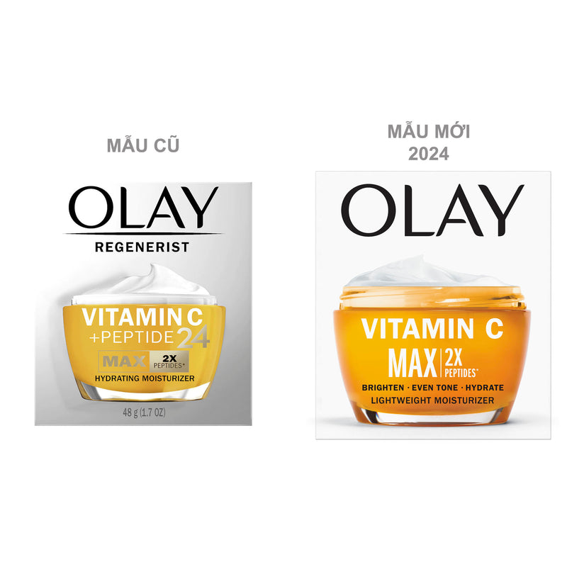 Kem Dưỡng Trắng Olay Regenerist Vitamin C Peptide 24 Max 48g