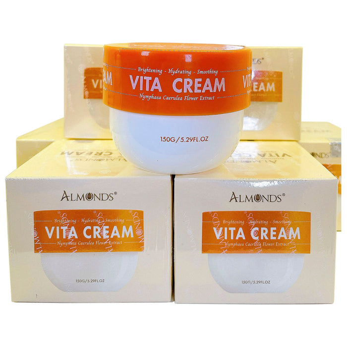 Kem Dưỡng Trắng Body Almonds Vita C Cream 150g