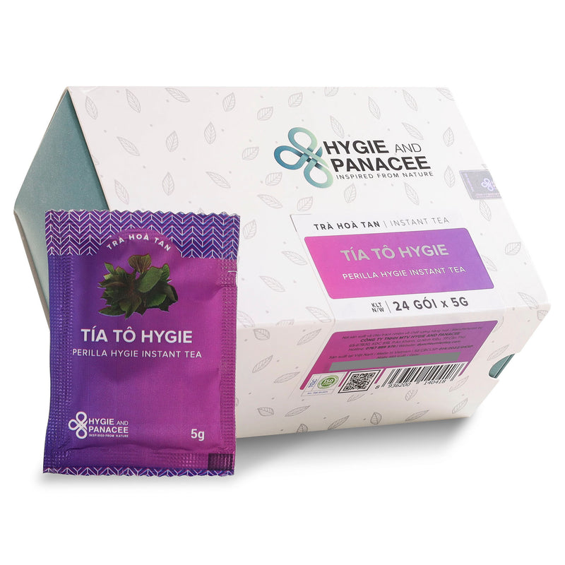Trà Hòa Tan Tía Tô Hygie Sáng Da, Giảm Gout