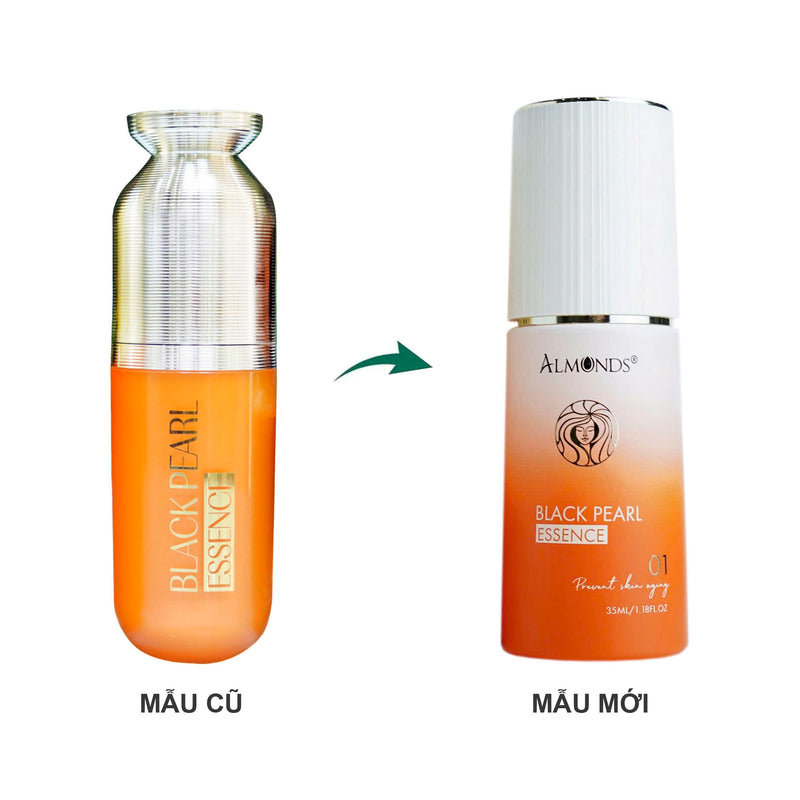 Tinh Chất Hủy Sắc Tố Nám Almonds Black Pearl Essence 35ml
