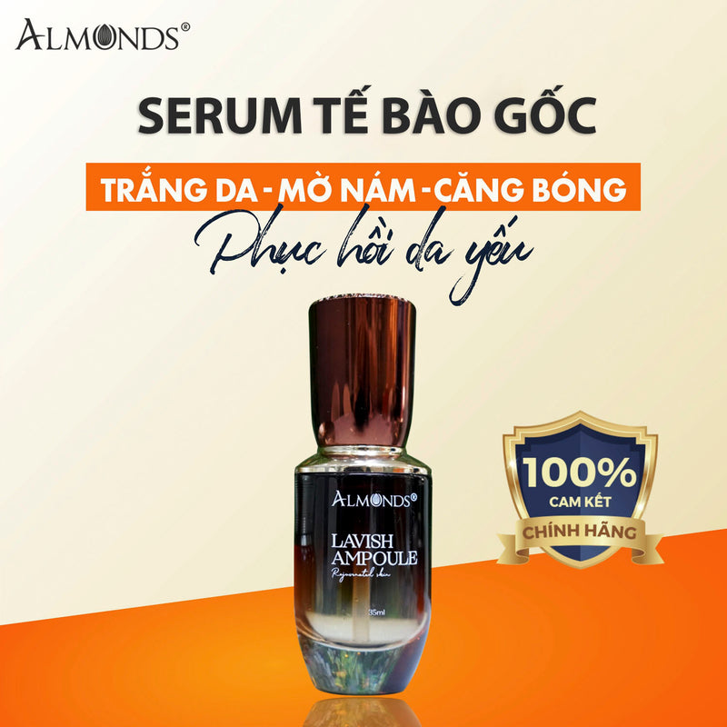 Serum Tế Bào Gốc Almonds Lavish Ampoule 35ml