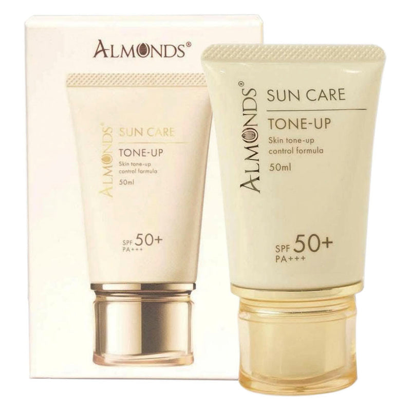 Kem Chống Nắng Nâng Tone Almonds SPF 50+ 50ml
