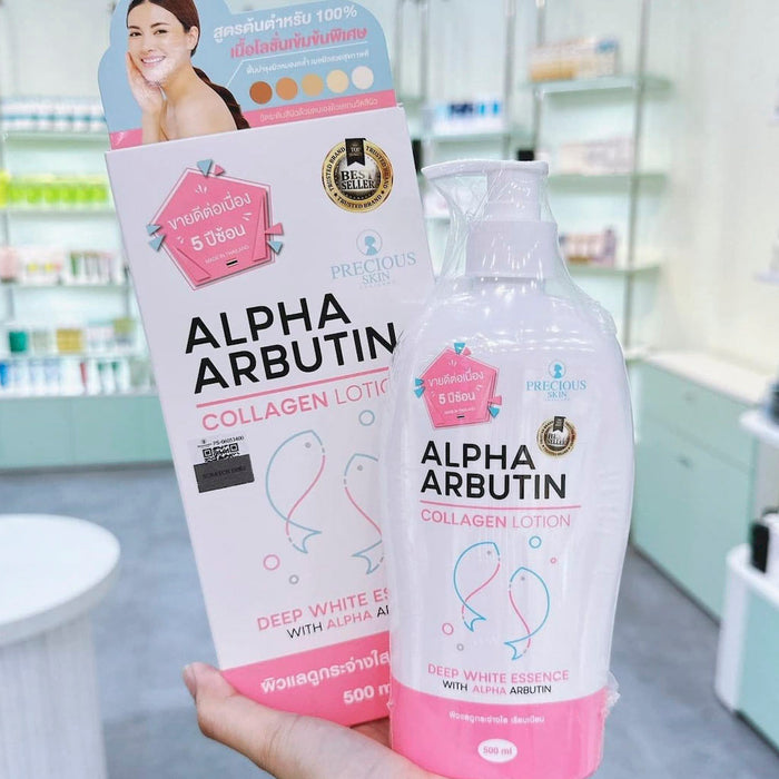 Sữa Dưỡng Trắng Body Alpha Arbutin 3 Plus+ Collagen Lotion 500ml