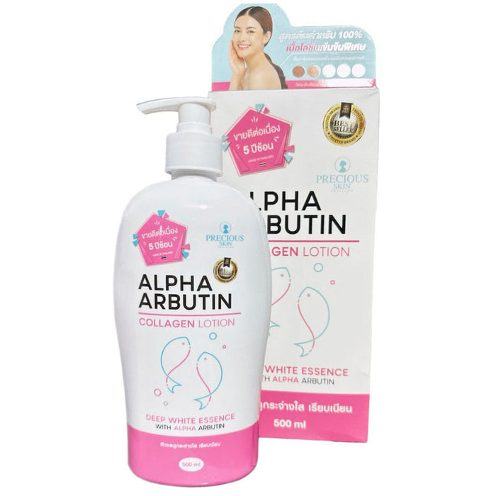 Sữa Dưỡng Trắng Body Alpha Arbutin 3 Plus+ Collagen Lotion 500ml