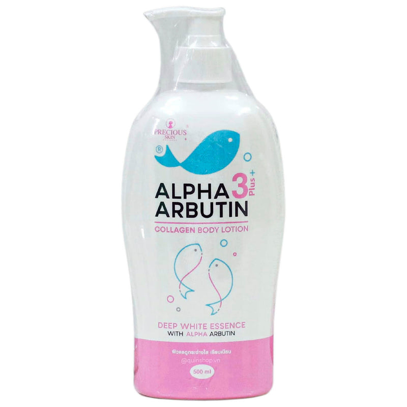 Sữa Dưỡng Trắng Body Alpha Arbutin 3 Plus+ Collagen Lotion 500ml