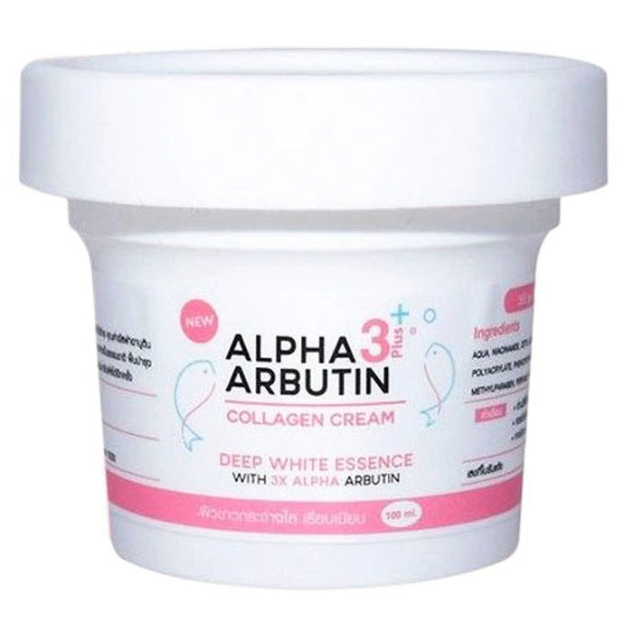 Kem Dưỡng Trắng Alpha Arbutin 3 Plus Collagen Cream 100g