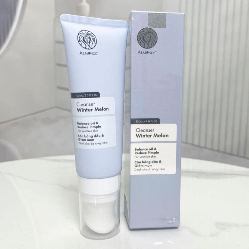 Sữa Rửa Mặt Bí Đao Almonds 100ml