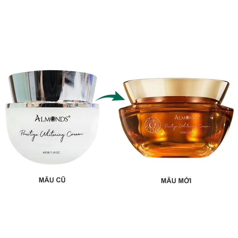 Kem Sen Tuyết Almonds Dưỡng Trắng Mịn Ban Ngày 35g