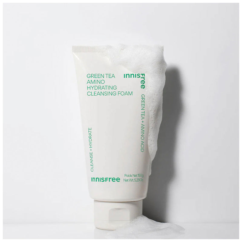 Sữa Rửa Mặt Innisfree Green Tea Amino Hydrating Cleansing Foam 150g