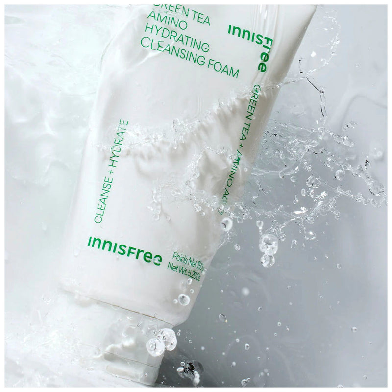 Sữa Rửa Mặt Innisfree Green Tea Amino Hydrating Cleansing Foam 150g