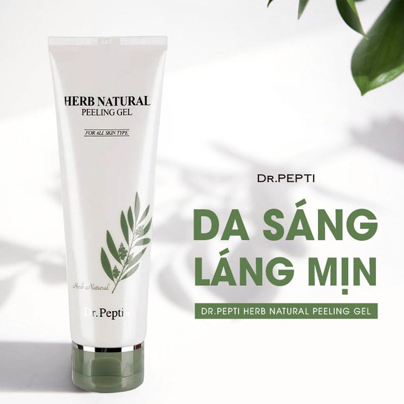 Tẩy Tế Bào Chết Dr.Pepti Herb Natural Peeling Gel 130ml