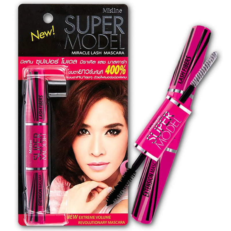 Mascara Mistine Super Model Miracle Lash 2 Đầu