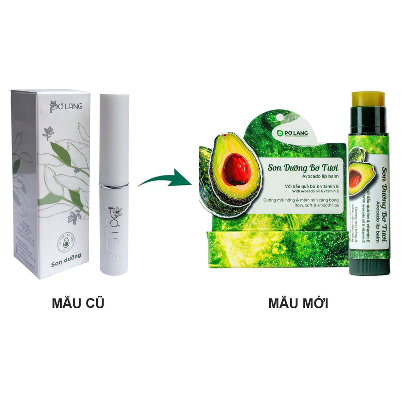 Son Dưỡng Pơ Lang Từ Trái Bơ Tươi 5g - A08 Không Màu