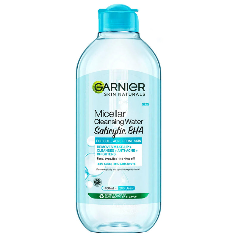 Nước Tẩy Trang Garnier Salicylic BHA Cho Da Dầu Mụn 400ml