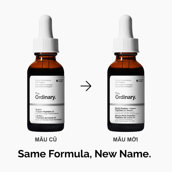 Serum The Ordinary Multi-Peptide + Copper Peptides 1% Chống Lão Hóa 30ml