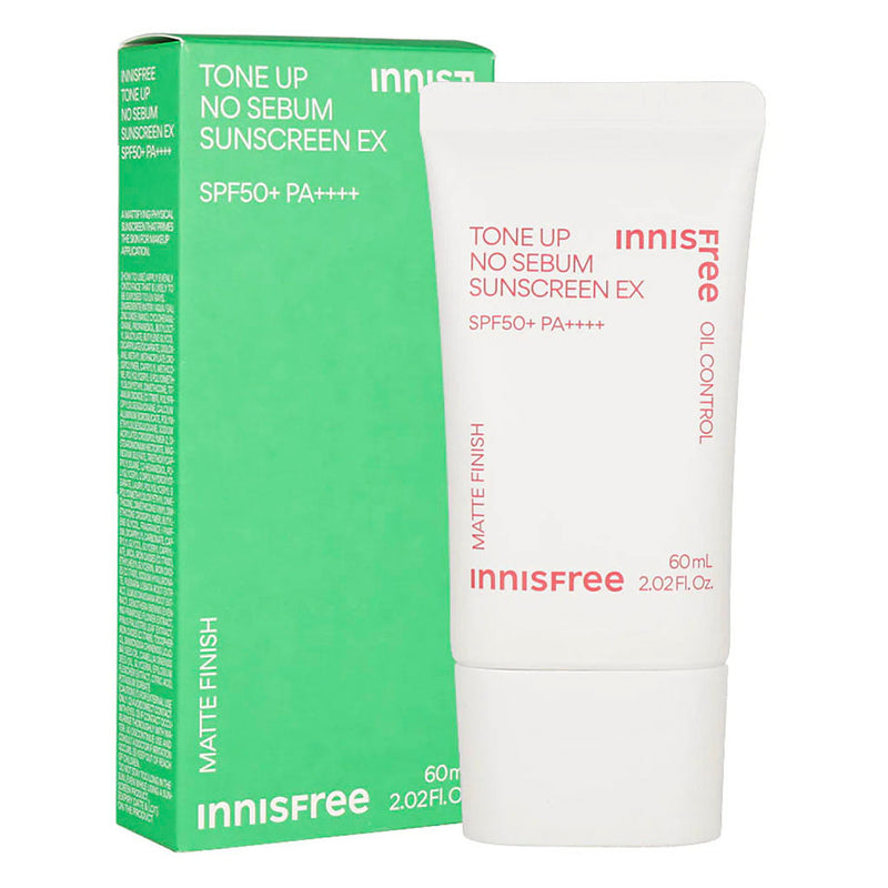Kem Chống Nắng Innisfree Tone Up No Sebum EX SPF50+ 60ml