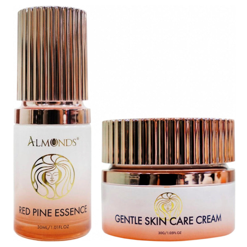 Combo Giảm Mao Mạch Almonds Cho Da Yếu Mỏng Đỏ