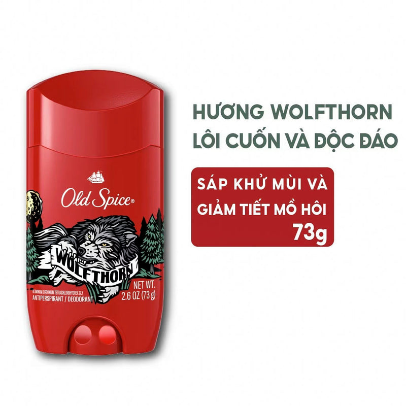 Sáp Khử Mùi Old Spice Wolfthorn 73g