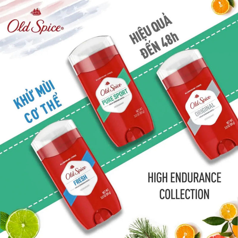 Sáp Khử Mùi Old Spice Fresh 85g
