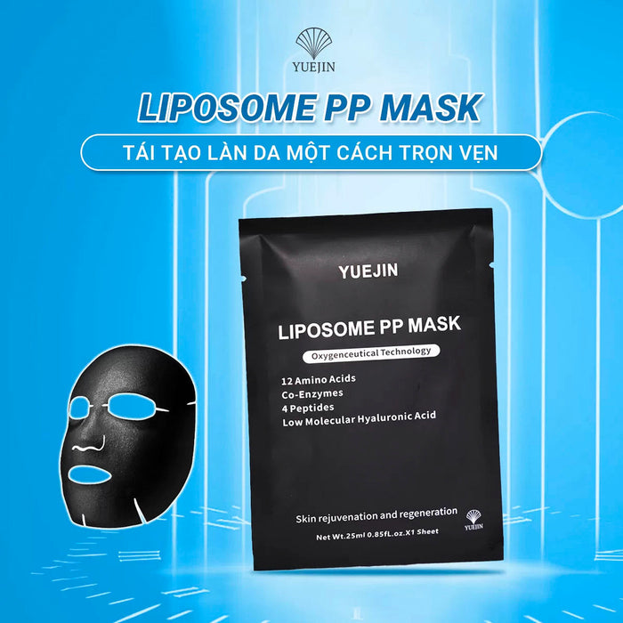 Mặt Nạ Đen Siêu Phục Hồi Yuejin Liposome PP Mask