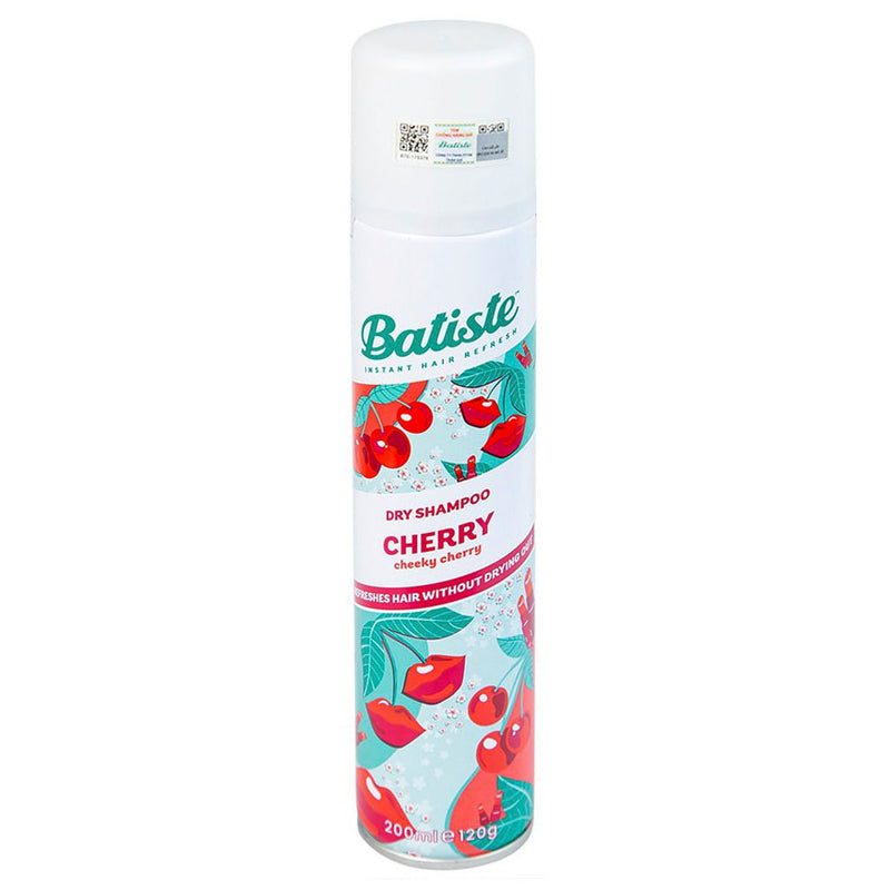 Dầu Gội Khô Batiste Dry Shampoo Cherry 200ml