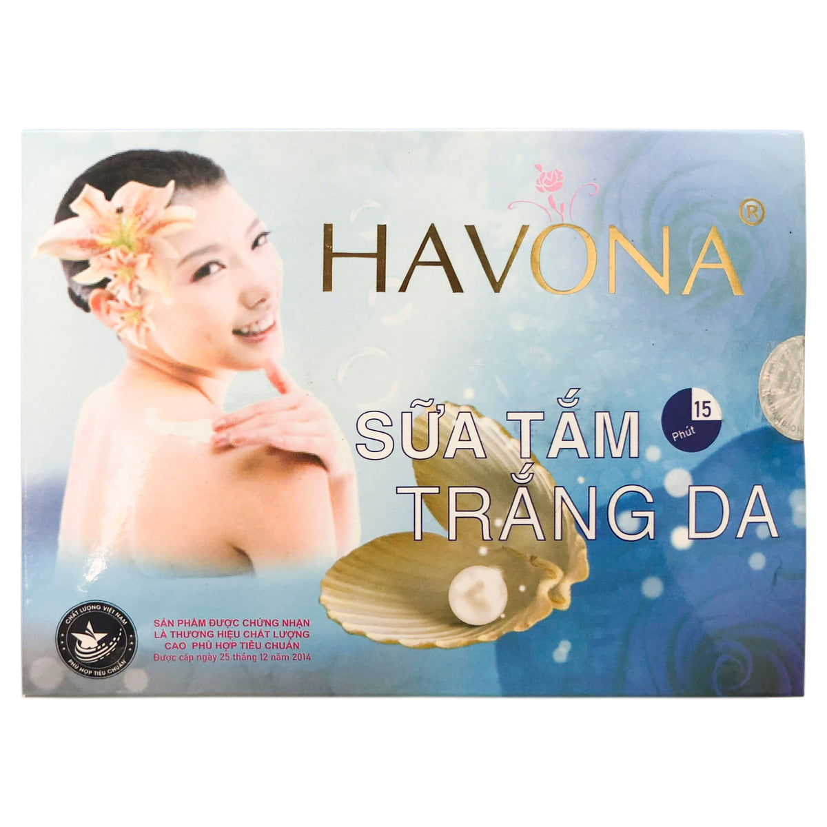 Set Tắm Trắng Da Havona 15 Phút