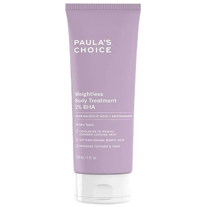 Kem Dưỡng Thể Paula's Choice Weightless Body Treatment With 2% BHA 210ml